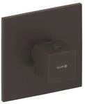 KLUDI-DECUS Unterputz-Thermostat, Feinbau-Set mit Funktionseinheit mattschwarz
