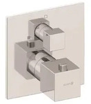 KLUDI-DECUS Unterputz-Brause-Thermostat, Feinbau-Set mit Funktionseinheit chrom