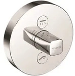 KLUDI PUSH Unterputz-Armatur mit Rotationskartusche mit Drucktaste f&uuml;r 2