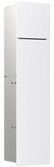 emco WC-Modul asis pure mit Glasfront T&uuml;ranschlag links, Unterputz, 730mm,