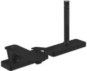 Hansgrohe 3-Loch Wannenmischer sBox Axor Citterio C mattschwarz, 49430670 49430670