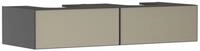 Hansgrohe Xevolos E Waschtischunterschrank Schiefergrau Matt 1370/550 mit 2