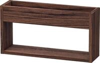 Duravit Ketho Wandregal Nussbaum dunkel Matt 500x135x240 mm - KT253702121...