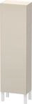 Duravit L-Cube Halbhochschrank Taupe Supermatt 400x243x1320 mm - LC1168R8383