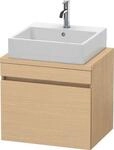 Duravit DuraStyle Konsolenwaschtischunterbau wandh&auml;ngend Natur Eiche Matt