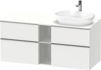 Duravit D-Neo Konsolenwaschtischunterbau wandh&auml;ngend Wei&szlig; Matt 1400x550x664...