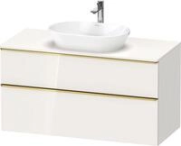 Duravit D-Neo Konsolenwaschtischunterbau wandh&auml;ngend Wei&szlig; Hochglanz...