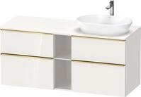 Duravit D-Neo Konsolenwaschtischunterbau wandh&auml;ngend Wei&szlig; Hochglanz...