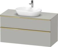 Duravit D-Neo Konsolenwaschtischunterbau wandh&auml;ngend Betongrau Matt...