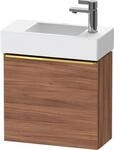 Duravit D-Neo Waschtischunterbau wandh&auml;ngend Nussbaum Matt 484x222x440 mm -