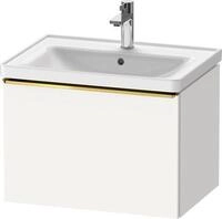 Duravit D-Neo Waschtischunterbau wandh&auml;ngend Wei&szlig; Matt 634x452x440 mm -
