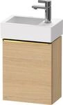 Duravit D-Neo Waschtischunterbau wandh&auml;ngend Natur Eiche Matt 364x222x440 mm -