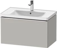 Duravit D-Neo Waschtischunterbau wandh&auml;ngend Betongrau Matt 784x452x440 mm -