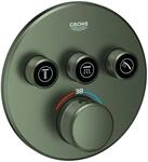 GROHE Thermostat Grohtherm SmartControl 29121 rund 3 ASV satin graphite,...