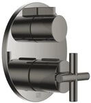 Dornbracht UP-Thermostat mit Einweg-Mengenregulierung TARA 36425892 Dark Chrome