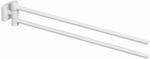 Kludi VELA S Doppel-Handtuchstange L&auml;nge 440MM mattwei&szlig;, 2597753 2597753