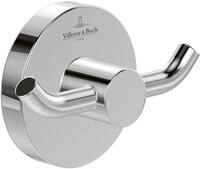 Villeroy & Boch Doppel-Handtuchhaken Elements - Tender 76x32x54mm Matt Black