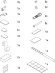 Kermi ZBDI033 Set Montagekleinteile, 2533339 2533339