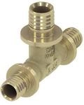 Tece flex T-St&uuml;ck reduziert Dim. 32 x 20 x 25, Standard Messing, 760518 760518