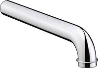 Hansgrohe gebogenes Rohr, m.Bord DN32 x 300mm chrom, 53555000 53555000
