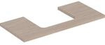 Geberit ONE Waschtisch-Platte, Ausschnitt mittig, f&uuml;r Aufsatzwaschtisch 505284005