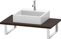 Duravit L-Cube Konsole Nussbaum geb&uuml;rstet Matt 800x550x30 mm - LC106C06969
