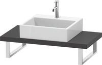 Duravit L-Cube Konsole Graphit Matt 800x480x45 mm - LC100C04949 LC100C04949