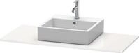 Duravit XSquare Konsole Wei&szlig; Hochglanz 800x550x16 mm - XS060D02222 XS060D02222