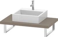 Duravit L-Cube Konsole Leinen Matt 800x550x45 mm - LC102C07575 LC102C07575