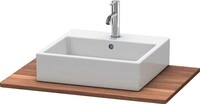 Duravit XSquare Konsole Amerikanischer Nussbaum Matt 800x550x20 mm - XS061D07777