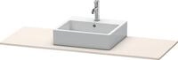 Duravit XSquare Konsole Taupe Supermatt 1400x550x16 mm - XS060GM8383 XS060GM8383