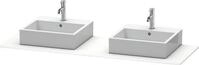 Duravit XSquare Konsole Wei&szlig; Supermatt 1600x550x16 mm - XS063HB8484 XS063HB8484