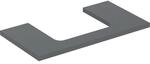 Geberit ONE Waschtisch-Platte, Ausschnitt mittig, f&uuml;r Aufsatzwaschtisch 505283003