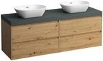 Laufen Waschtischunterschrank und Waschtisch-Platte LANI 495x1570x580...