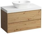 Laufen Waschtischunterschrank und Waschtisch-Platte LANI 495x985x580...