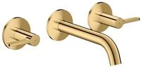 Hansgrohe 3-Loch Waschtischarmatur AXOR One Unterputz Wandm. 160mm Hebelgriff