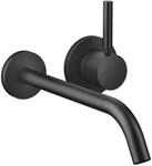 Dornbracht Waschtisch-Wand-Einhandbatterie ohne Ablaufgarnitur META 36861660 Schwarz