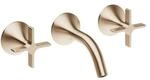 Dornbracht Waschtisch-Wandbatterie ohne Ablaufgarnitur VAIA 36702809 Champagne