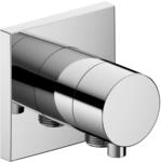 Keuco Absperrventil IXMO Comfort 59541, mit Schlauchanschluss, eckig, verchromt,