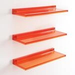 LAUFEN Ablage Kartell &middot; LAUFEN 450x155x40, wandmontiert, Mandarine, 38533.0,