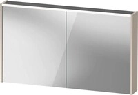 Duravit D-Code Spiegelschrank mit LED Beleuchtung T&uuml;ren 2, DC7108091910000