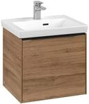 Villeroy & Boch Subway 3.0 Waschbeckenunterschrank, mit Beleuchtung, 1 Auszug,...