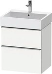 Duravit D-Neo Waschtischunterbau wandh&auml;ngend Wei&szlig; Matt 584x442x625 mm -