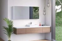 Schneider Spiegelschrank ELC1 100/2/0, weiss, 177.100.00.02 177.100.00.02