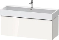 Duravit D-Neo Waschtischunterbau wandh&auml;ngend Wei&szlig; Hochglanz 1184x442x440 mm -