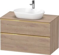Duravit D-Neo Konsolen-Waschtischunterbau wandh&auml;ngend 1000x550x664 Az 1 Ei mr...