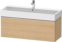 Duravit D-Neo Waschtischunterbau wandh&auml;ngend Natur Eiche Matt 1184x442x440 mm -