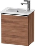 Duravit D-Neo Waschtischunterbau wandh&auml;ngend Nussbaum Matt 410x274x440 mm -