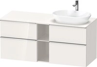 Duravit D-Neo Konsolenwaschtischunterbau wandh&auml;ngend Wei&szlig; Hochglanz...