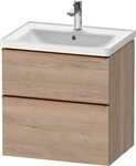Duravit D-Neo Waschtischunterschrank wandh&auml;ngend 634x452x625 Az 1 Ei...